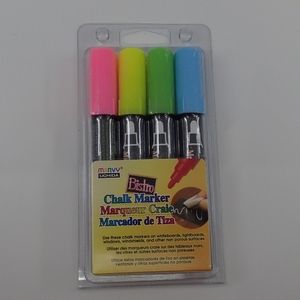 Marvy Uchida Thick Chalk Markers 4 Pack - New